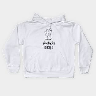 Halloween Monsters Kids Hoodie